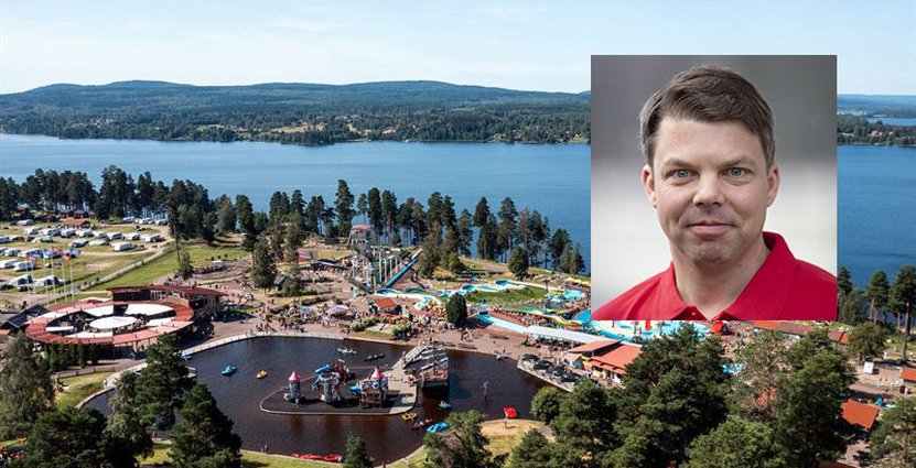 First Camp, med vd Johan Söör, förvärvar bland annat Leksand Sommarland. Foto: Pressbild