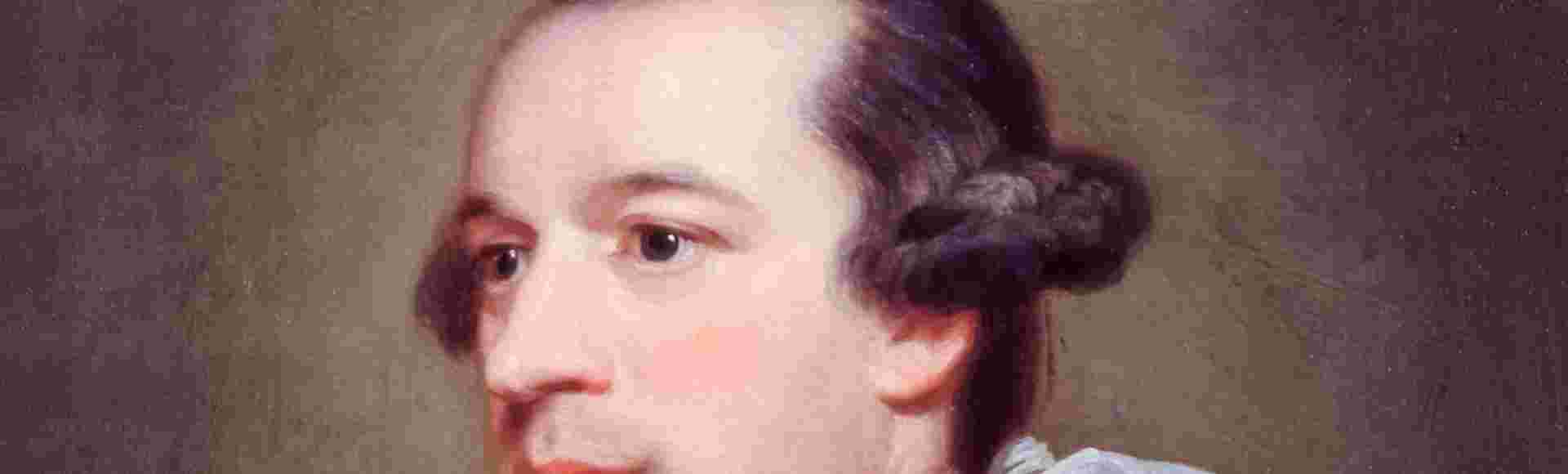 A portrait painting in oil on canvas after Sir Joshua Reynolds, circa 1768, of the Marquess of Rockingham.