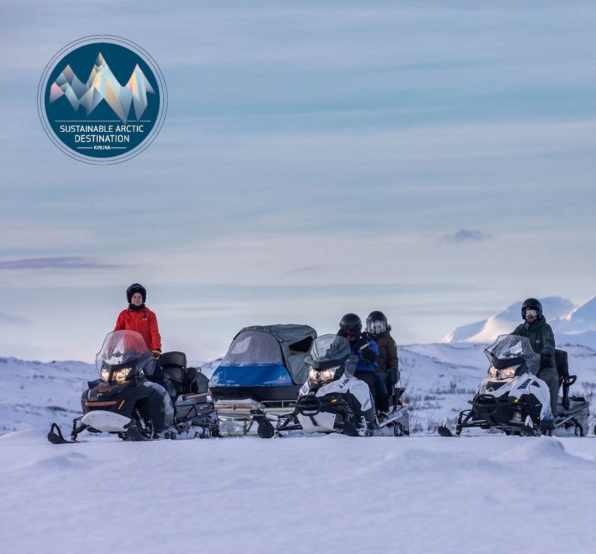 Outback Abisko certified Sustainable Arctic Destination Kiruna