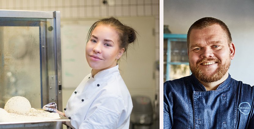 Jacob Markström på Köksbaren och Bistro Le Garage i Umeå är en av<br />
 de krögare som är tacksam för den utökade utbildningen. Foto: Dragonskolan, Köksbaren