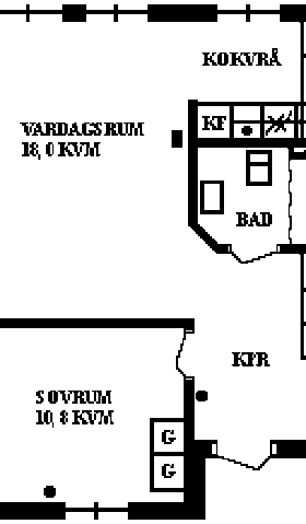 PlanlösningTeaterallén 96 B