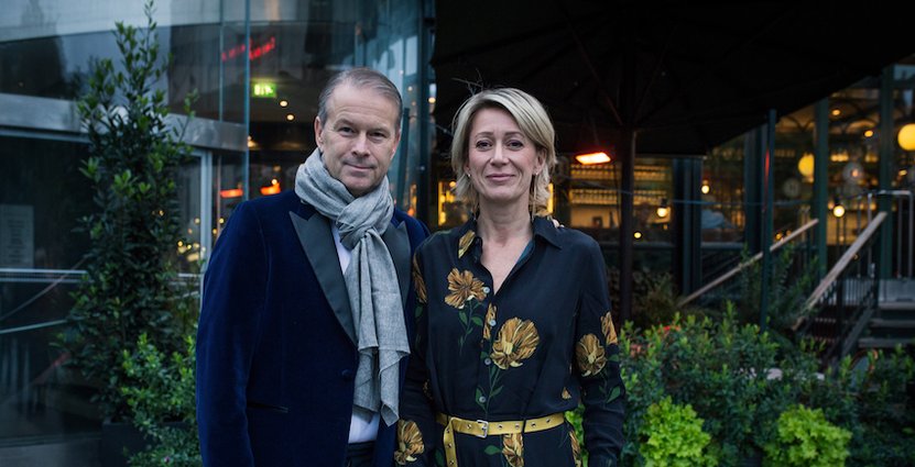 Fredrik Eriksson, krögare, och Ulrika Hallesius Foto: Carla Lomakka
