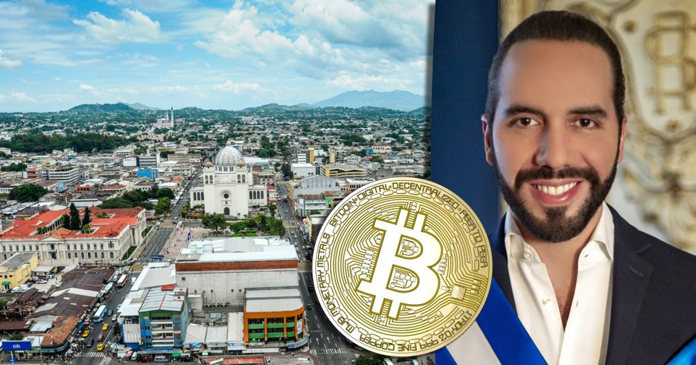 El Salvadors president vill göra bitcoin till officiellt betalmedel
