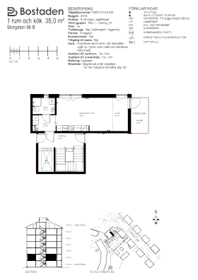 PlanlösningStorgatan 86 B