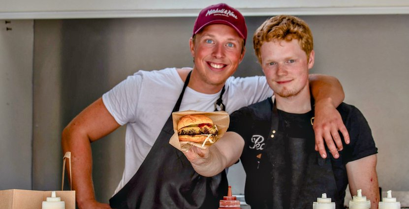 Mister Yorks ägarduo Gustav Larsson och Gustav Haglund.  