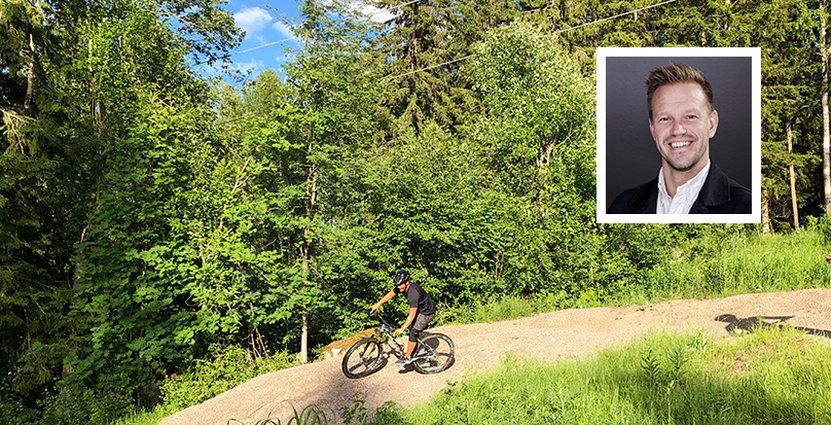 Mikael Elford, marknads- och försäljningschef på Branäsgruppen, <br />
ser fram emot premiären av sommarsatsningen i Branäs.  Foto: Pressbilder/Branäsgruppen