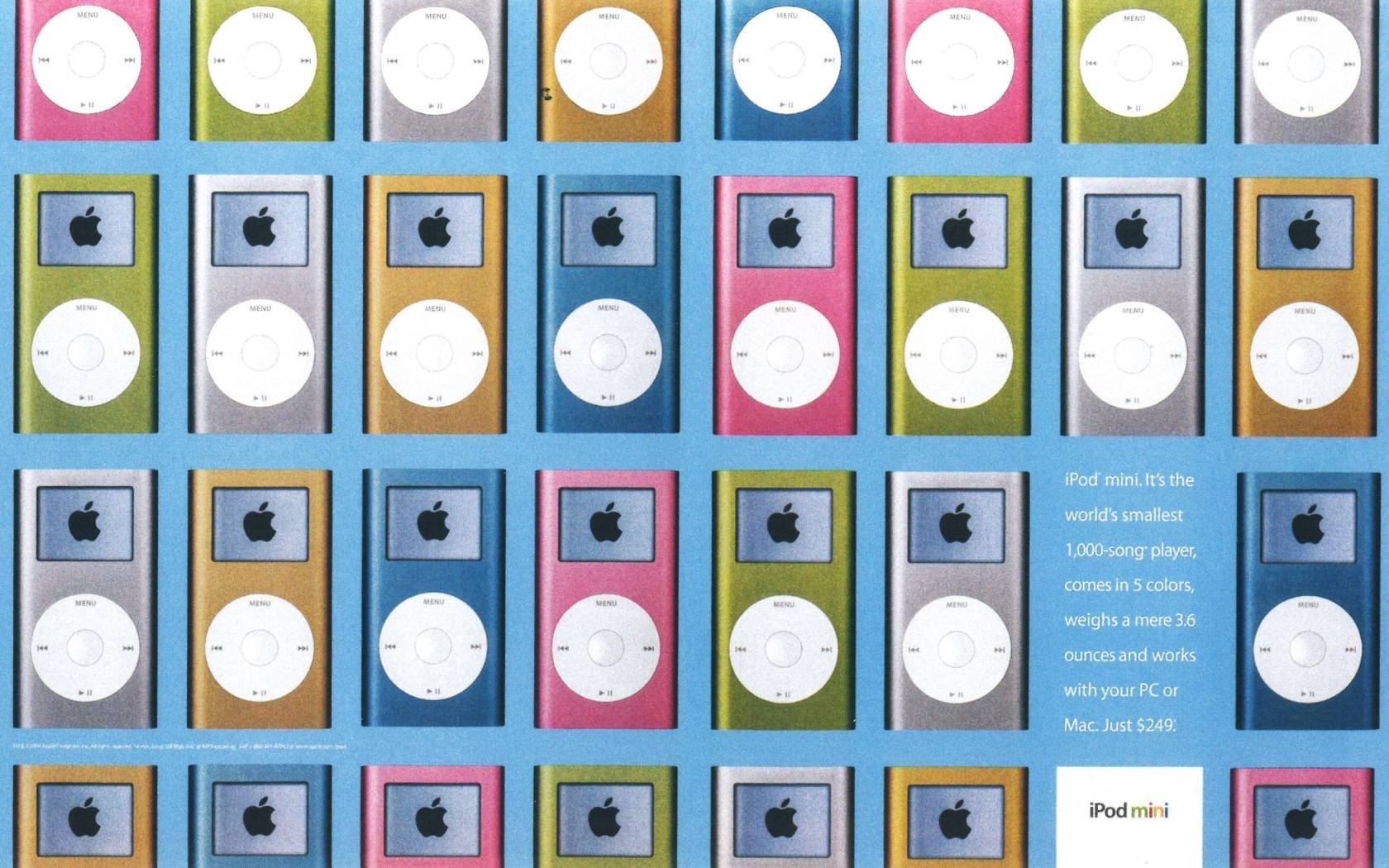 A 2004 advert for the iPod.