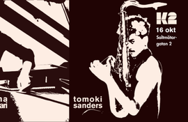 Stockholm Jazz Festival på K2: Tomoki Sanders (US) | Naima Nefertari (SE)
