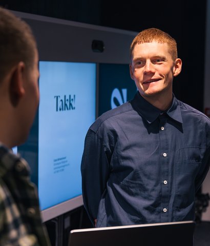 Digital rådgiver André Skjeggestad på B2B-seminar