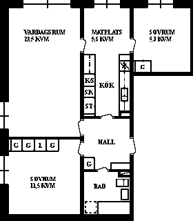 PlanlösningStipendiegränd 2 H