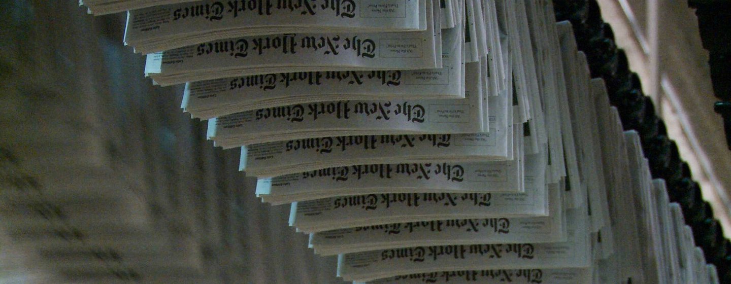 Page One: Inside New York Times