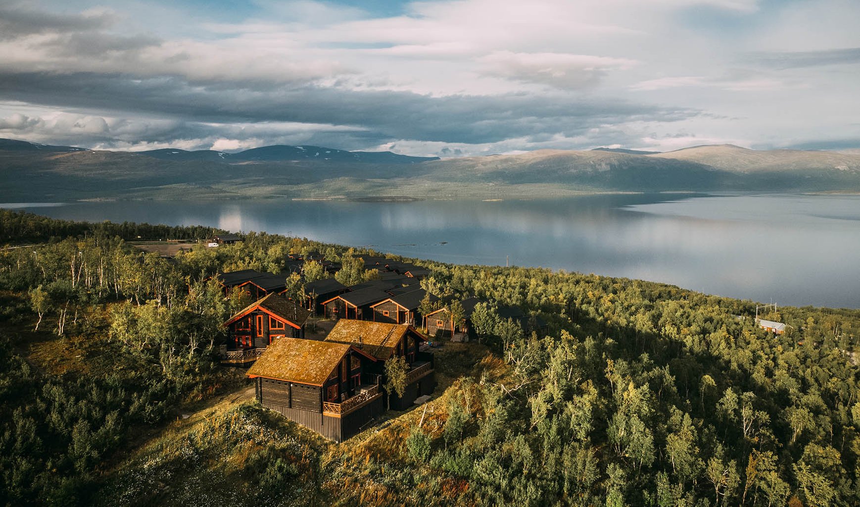 Solhyllan i Björkliden exterior