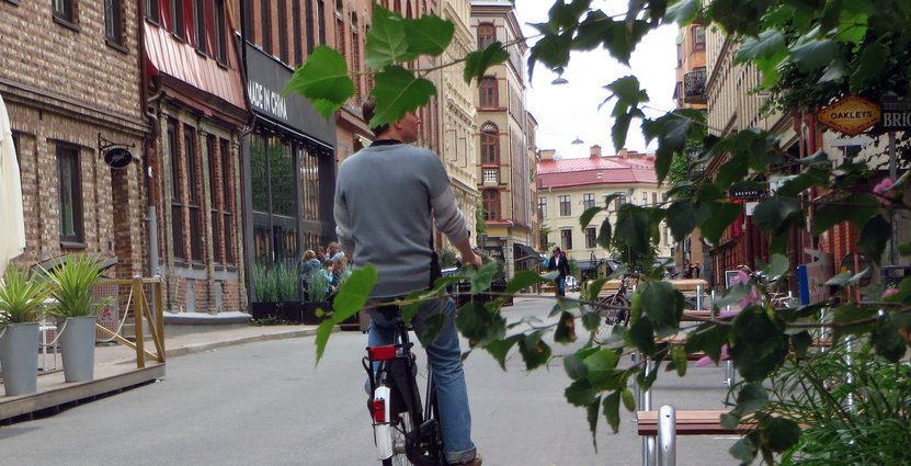 I somras blev Tredje Långgatan i Göteborg en populär och omtalad tillfällig gågata. 