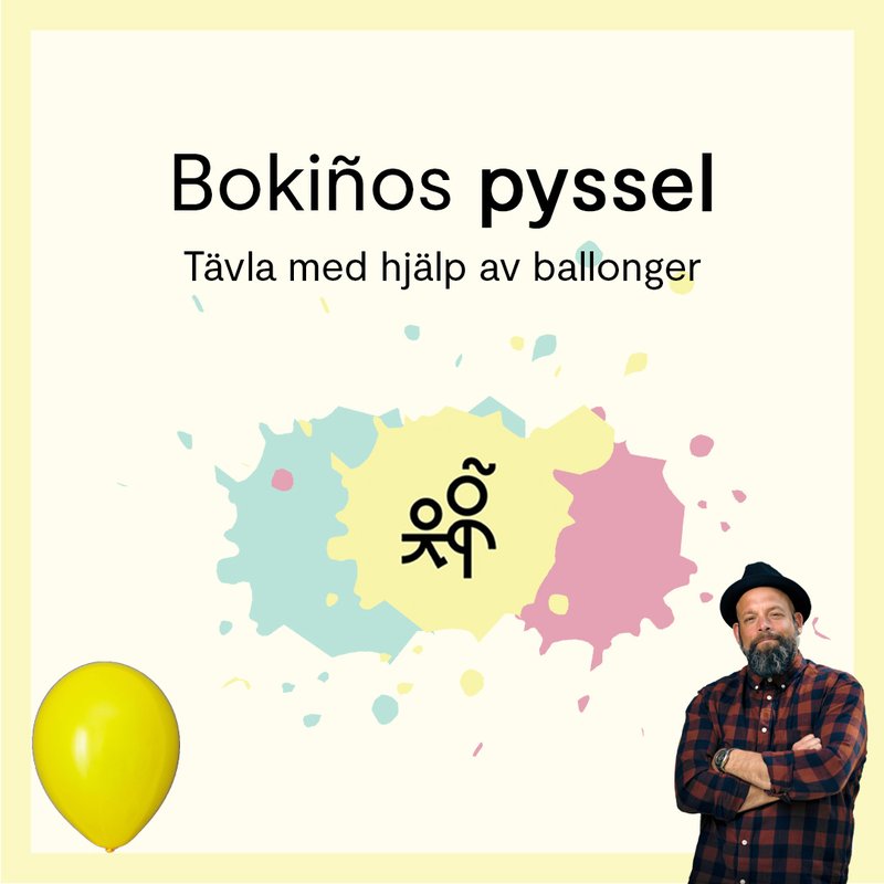 Bokiños pyssel: Experiment med luft