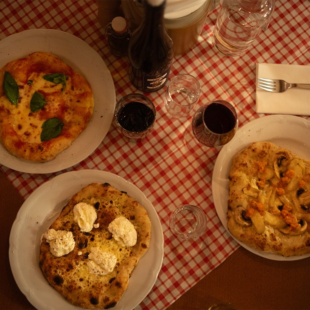 pizzor i Gammelg&aring;rden