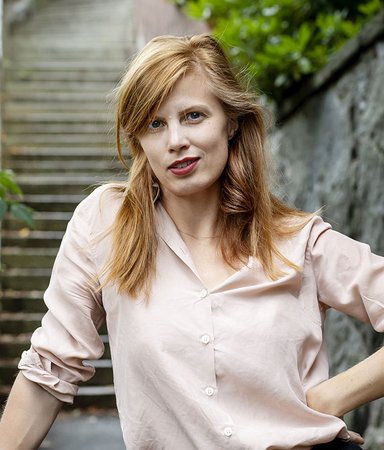 Lydia Sandgren gör succé med romanen ”Samlade verk”