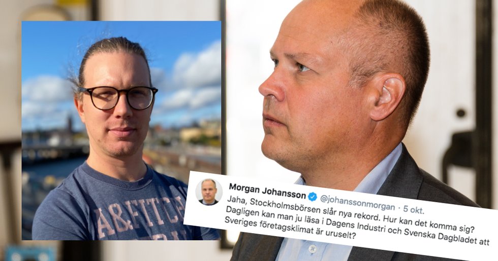 Martin Byström: Morgan Johansson (S) borde gå en kvällskurs i ekonomi.