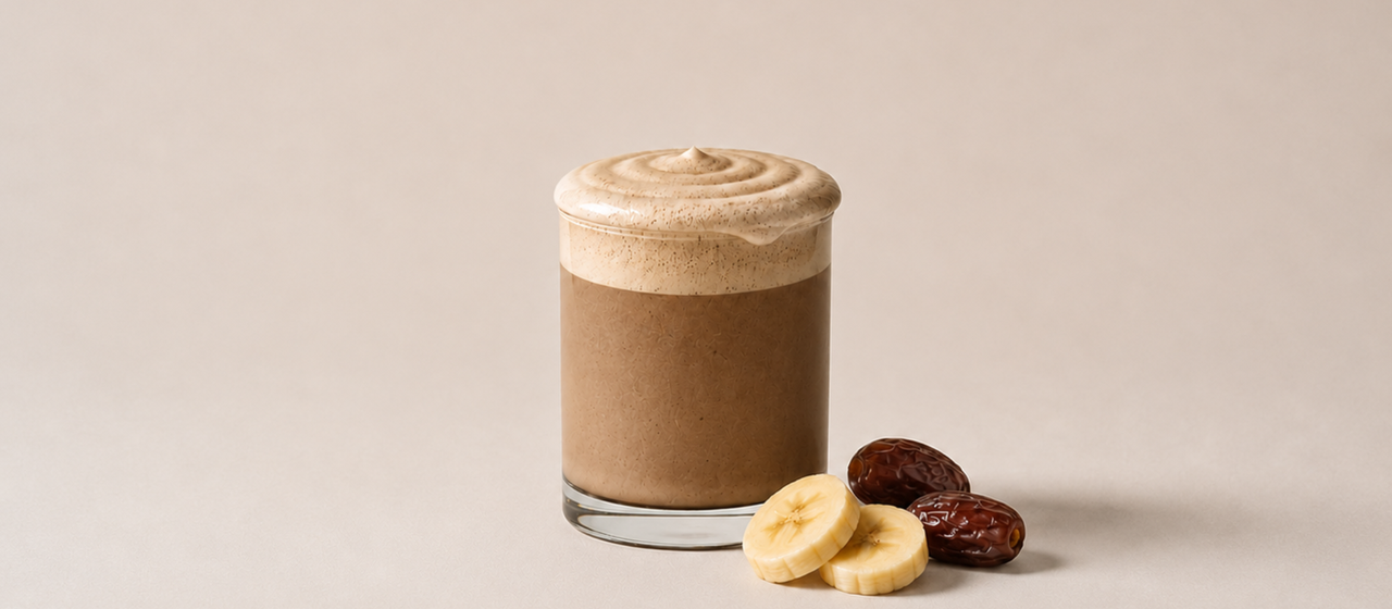 Banana coffee smoothie