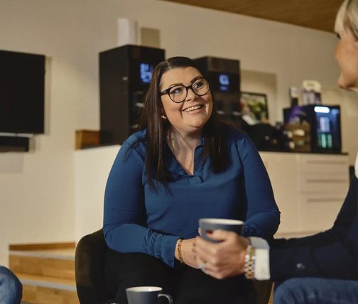 kaffe på jobbet