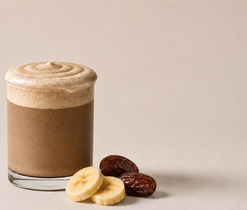 Banana coffee smoothie