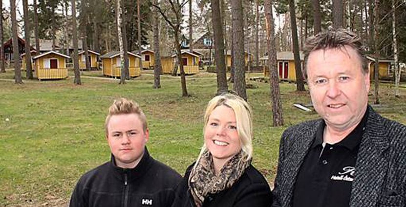 Nu vill familjen Andersson förlänga campingens säsong.  