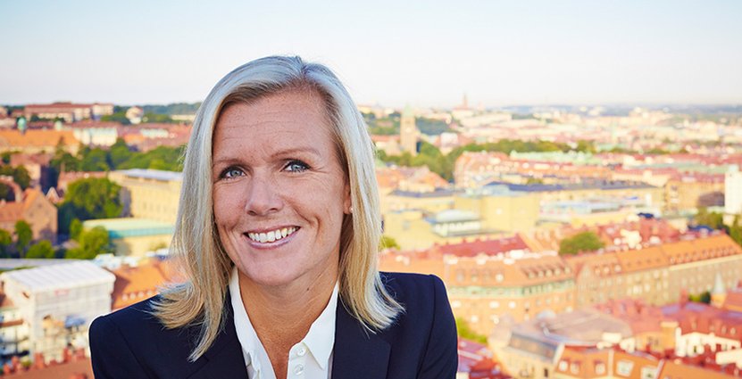 Internationellt fokus. Många stora kunder kommer från Europa till Svenska Mässan, säger vd Carin Kindbom. 