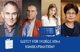 Fackboksfestivalen: Slutet för Sverige som kunskapsnation?