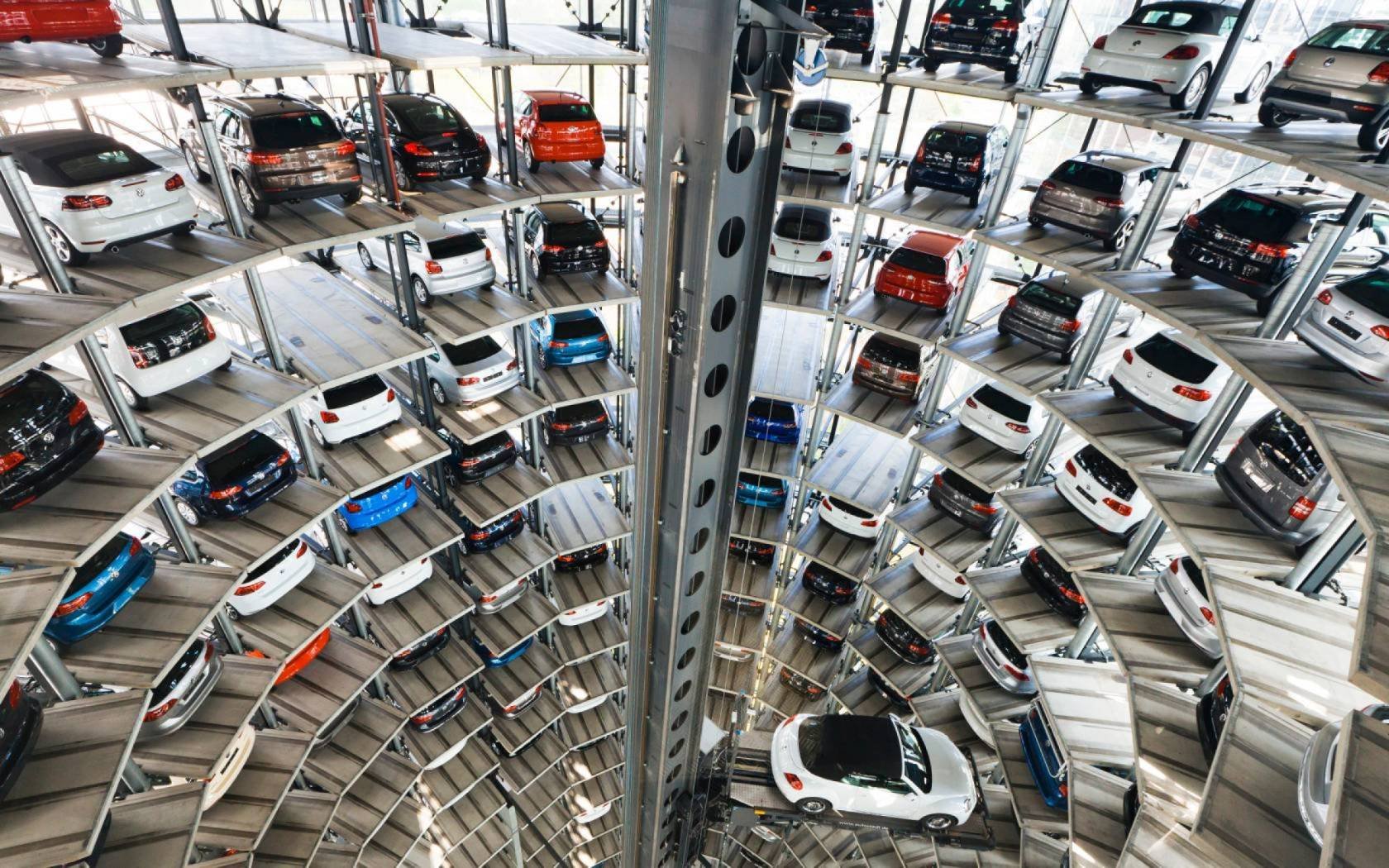 Autostadt of the Volkswagen AG, Wolfsburg, Lower Saxony, Germany.