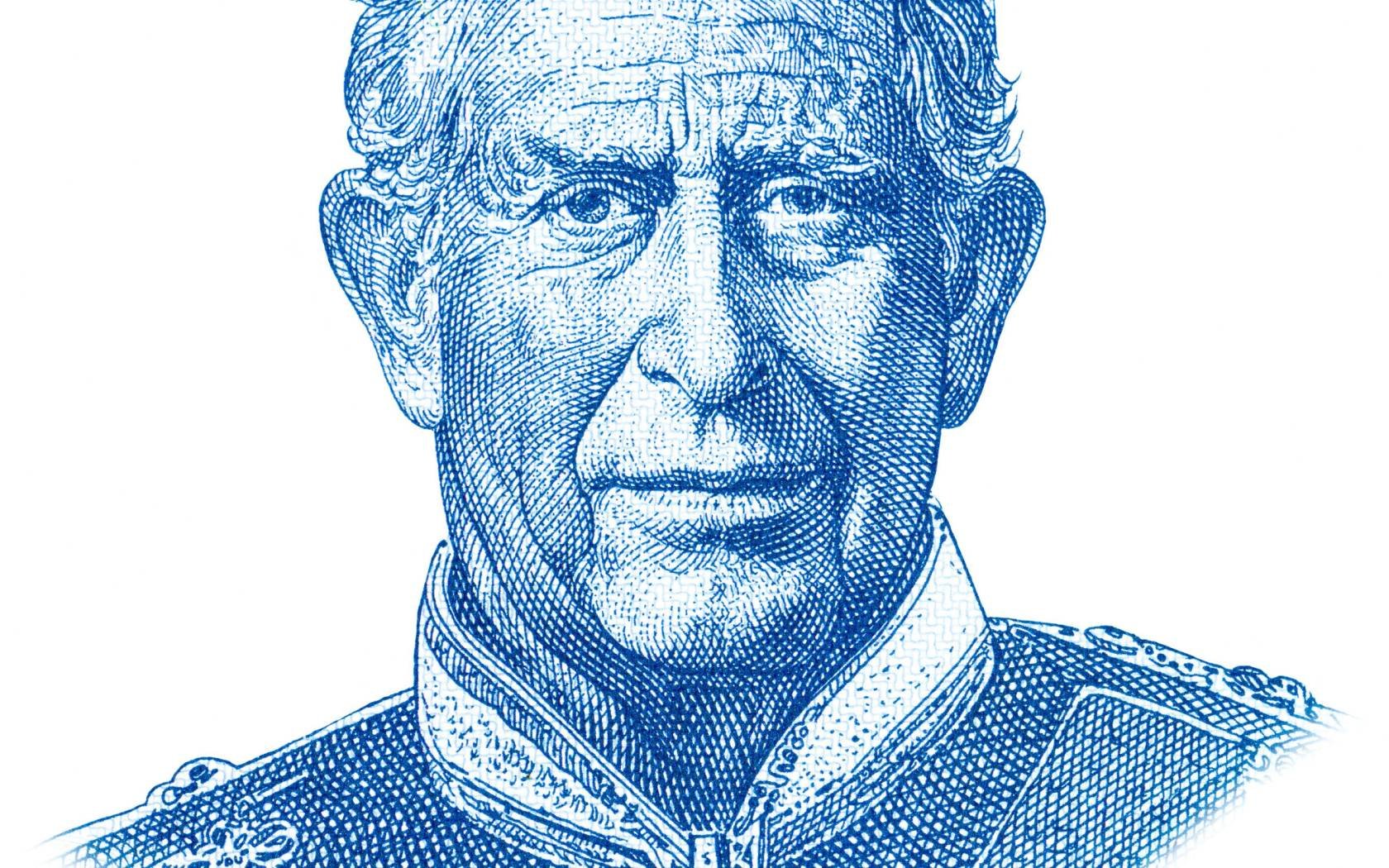 A portrait of Charles III.