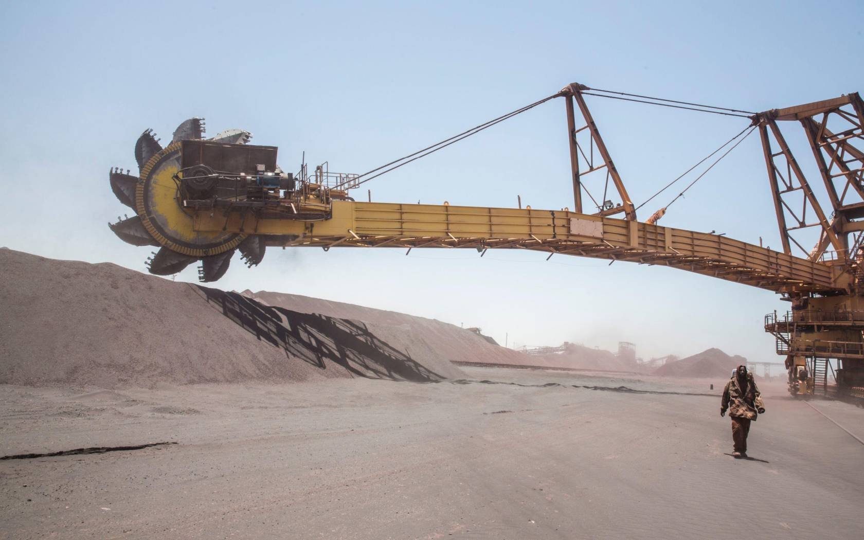 A mine in Mauritania.