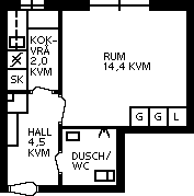 PlanlösningVästra Prinsgatan 4