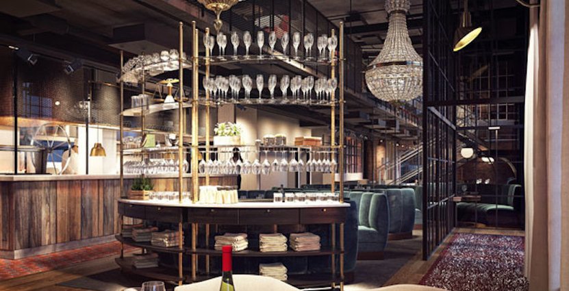 Restaurangen på plan har konceptet 
