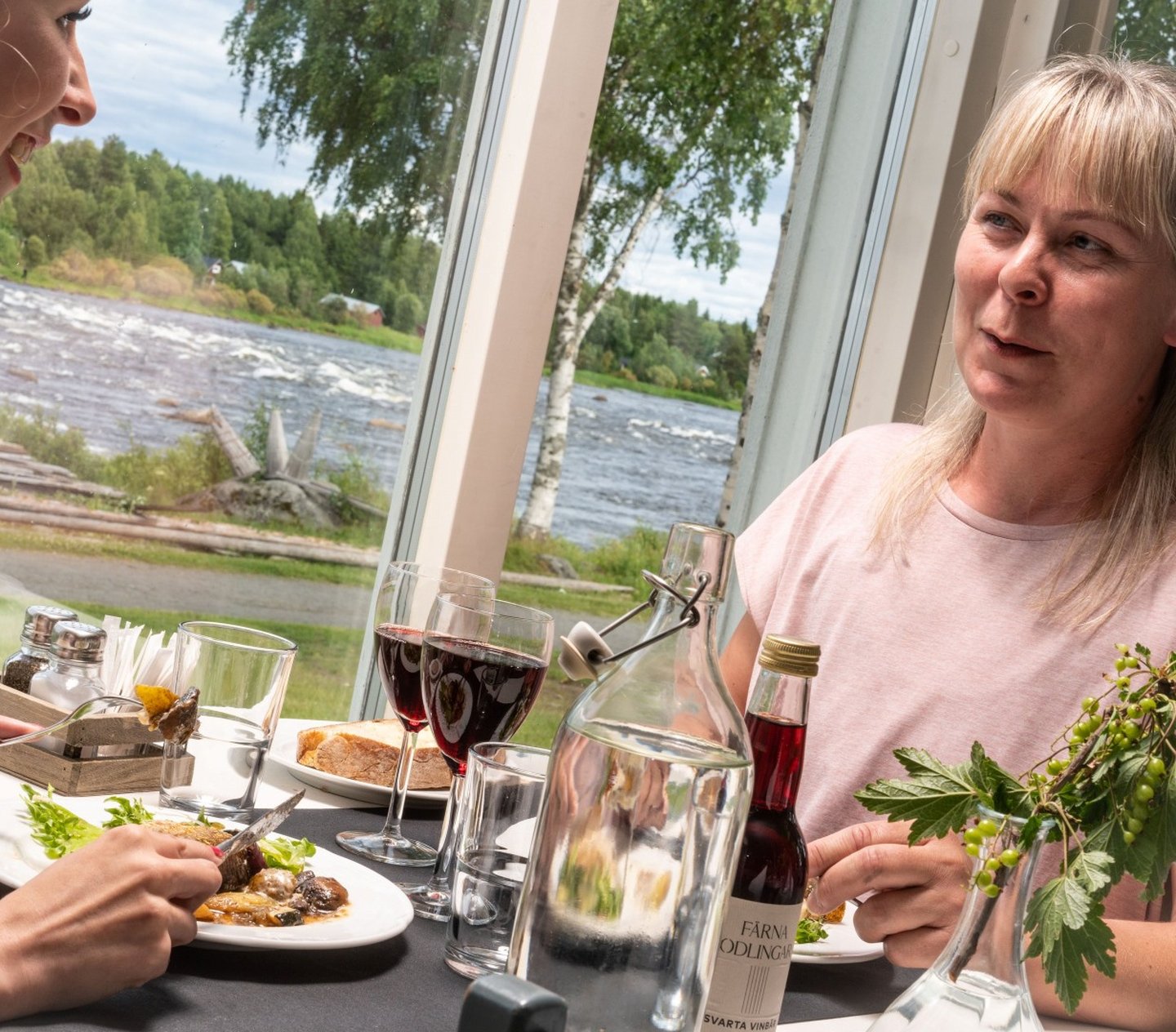 Restaurang med utsikt