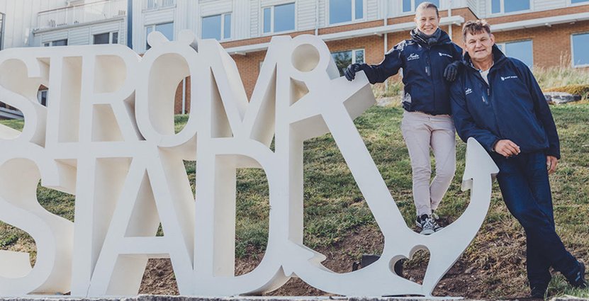 Anette Andersson driver Kust Event  tillsammans med Anders Olsson. Foto: Privat