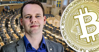 Rickard Nordin (C) ställer minister mot väggen med kryptofråga i riksdagen