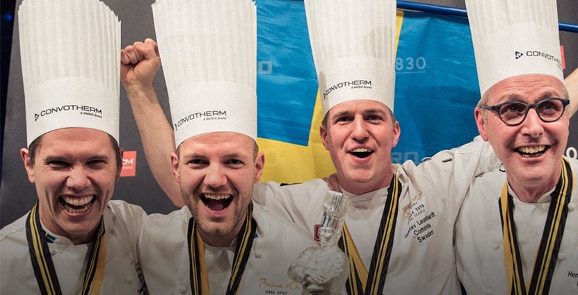 Mest läst 2019 var beskedet om att Sebastian Gibrand och hans team tog hem svenskt silver i Bocuse D’Or. Foto: Emil Andersson