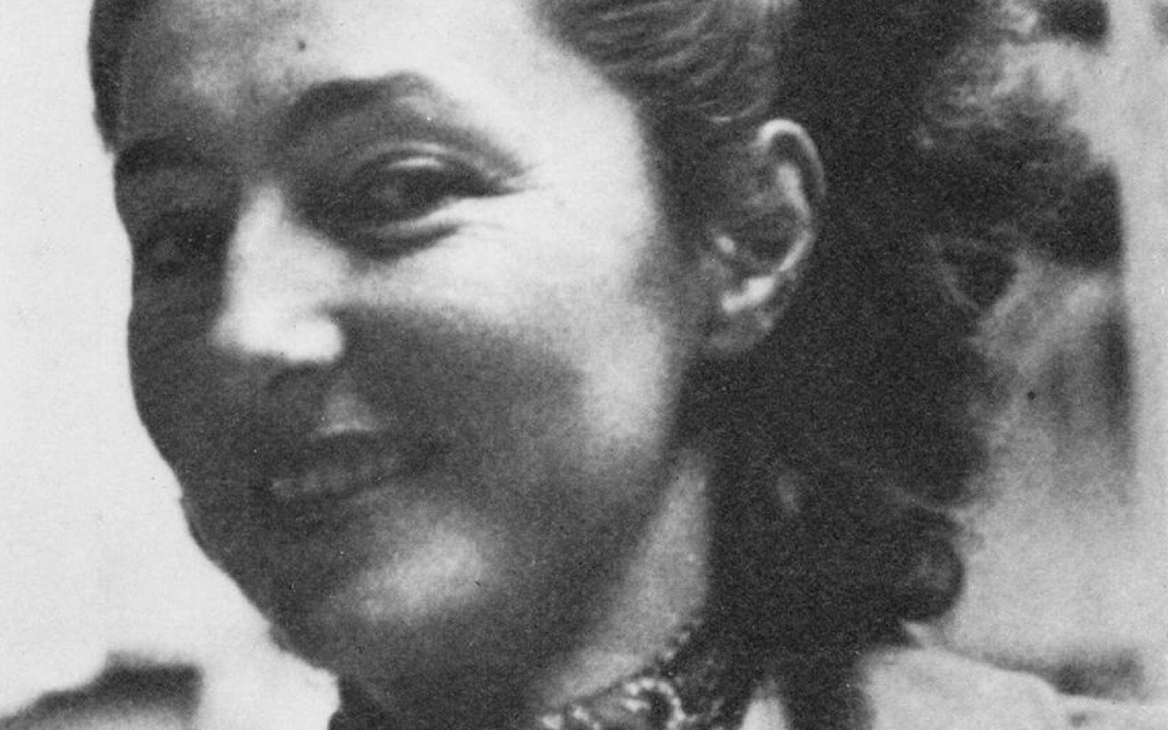 Portrait of Krystyna Skarbek in Algiers, 1944