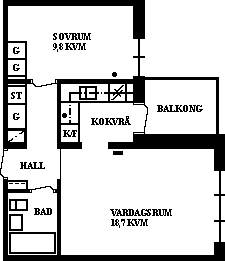 PlanlösningKvarnvägen 15 A