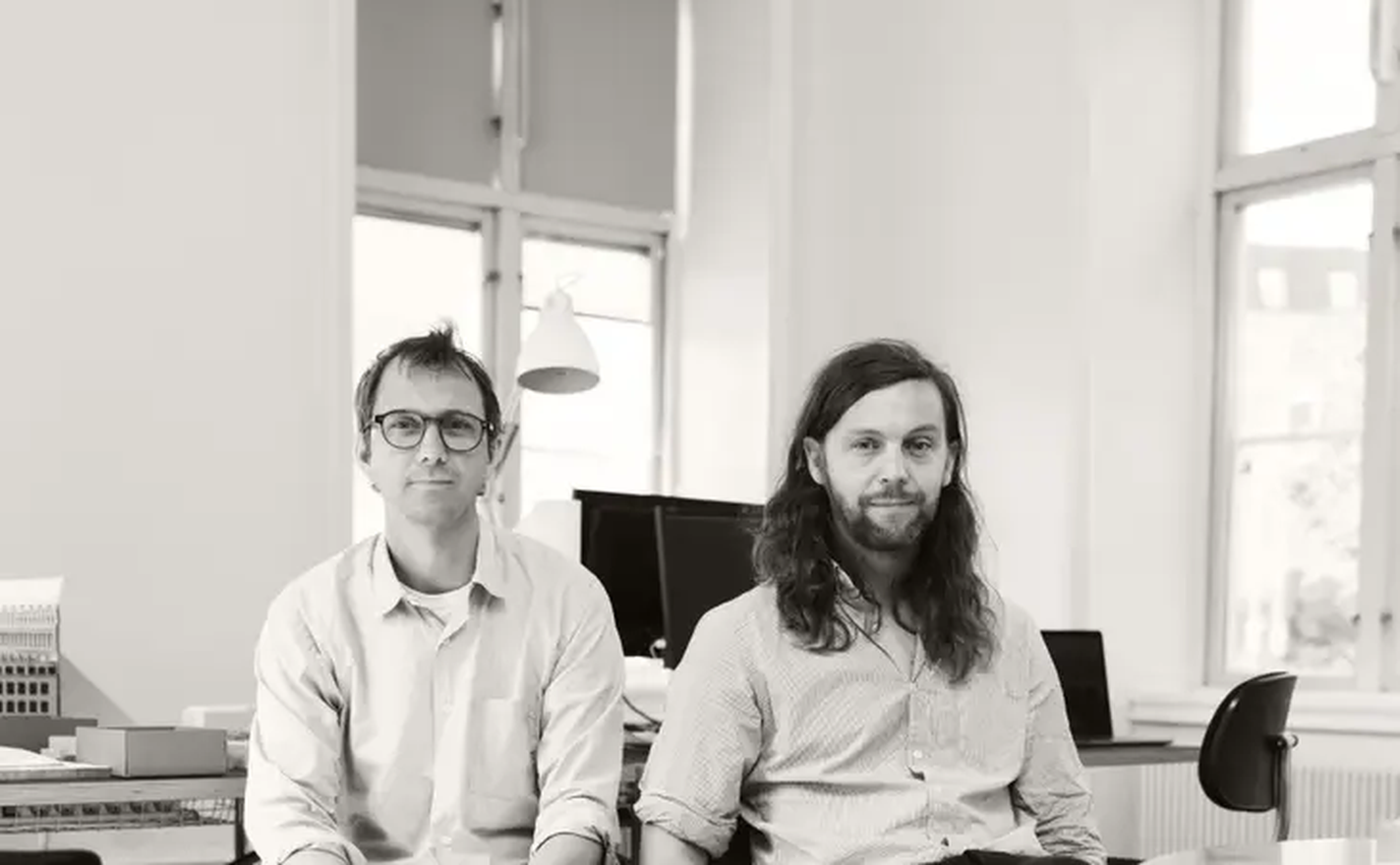 Konrad Milton and Carl Jagnefalt fr&aring;n arkitektbyr&aring;n J&auml;gnef&auml;lt Milton.