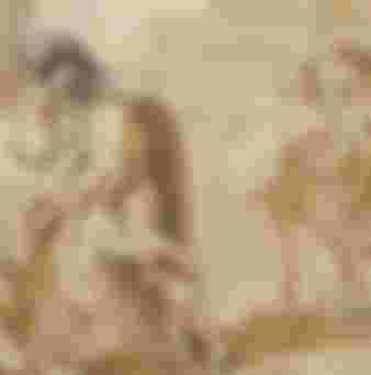 Hector taking leave of Andromache.