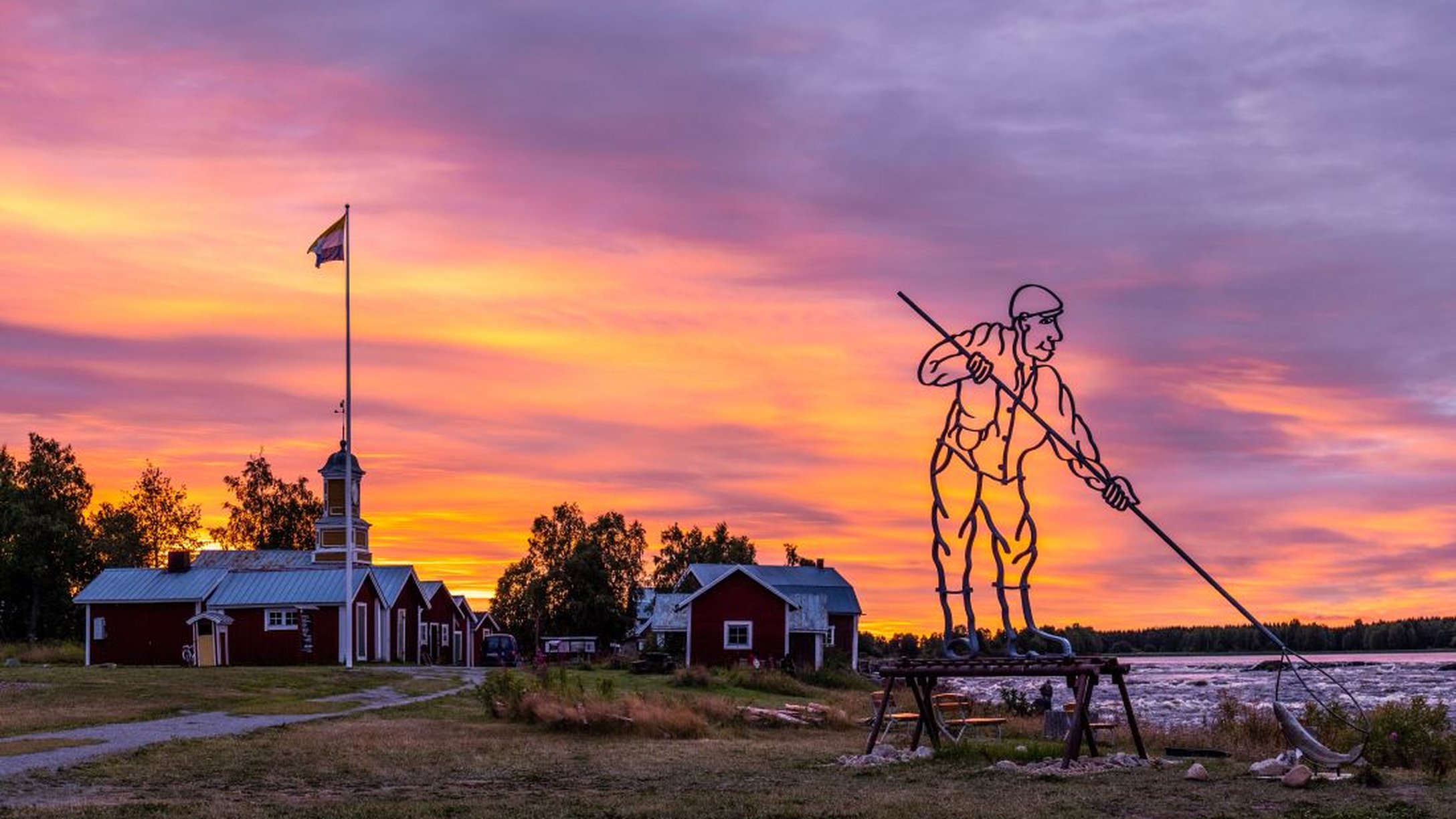 Kukkolaforsen Kulturby i sommar