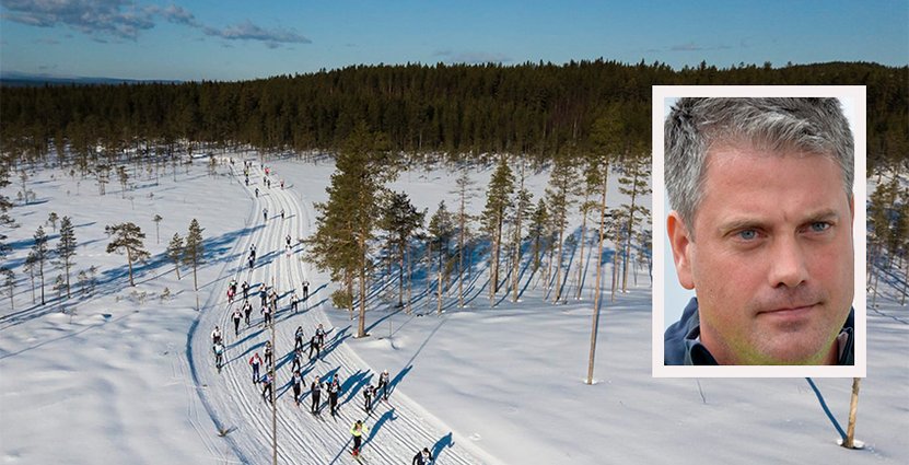 Vasaloppsarrangörerna hoppas på mer kyla för att kunna säkra snön inför Vasaloppsveckan. Bilden är från förra årets upplaga av Öppet spår. Foto: Vasaloppet