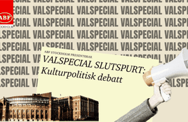 Valspecial: Slutspurten – kulturpolitisk debatt