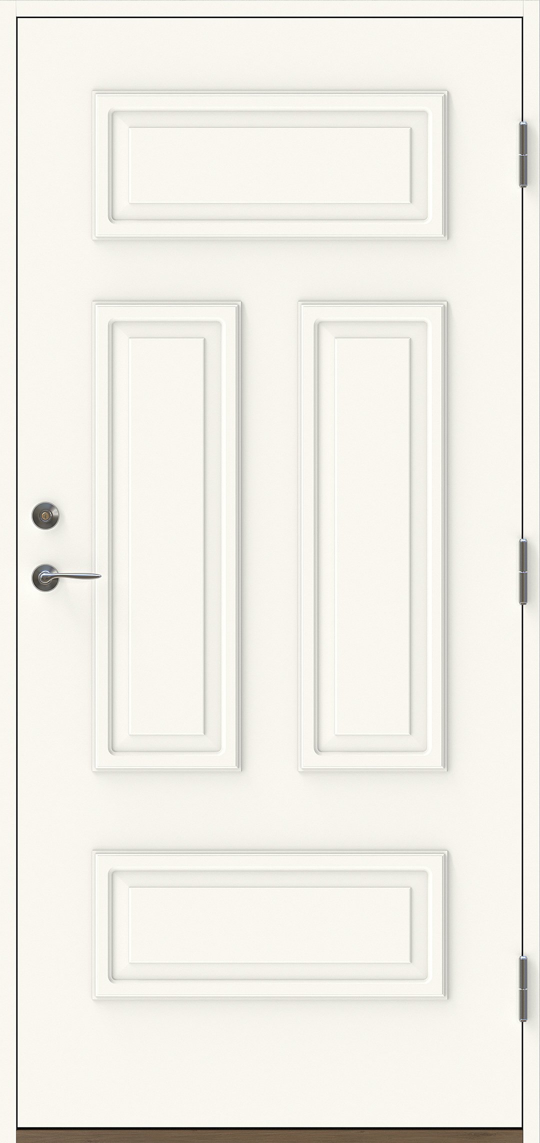 Norrsken dekor utan glas Vit