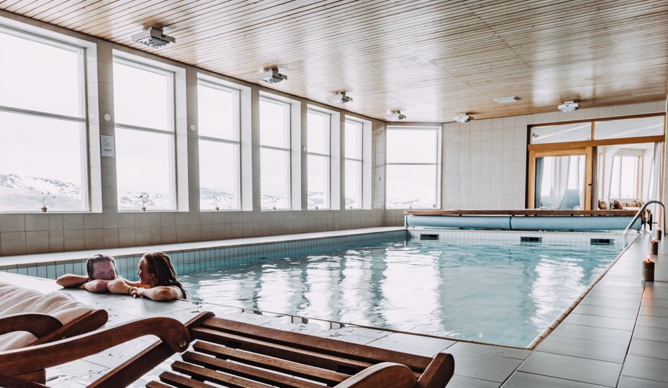 stora poolen i Riksgr&auml;nsen Spa & Relax