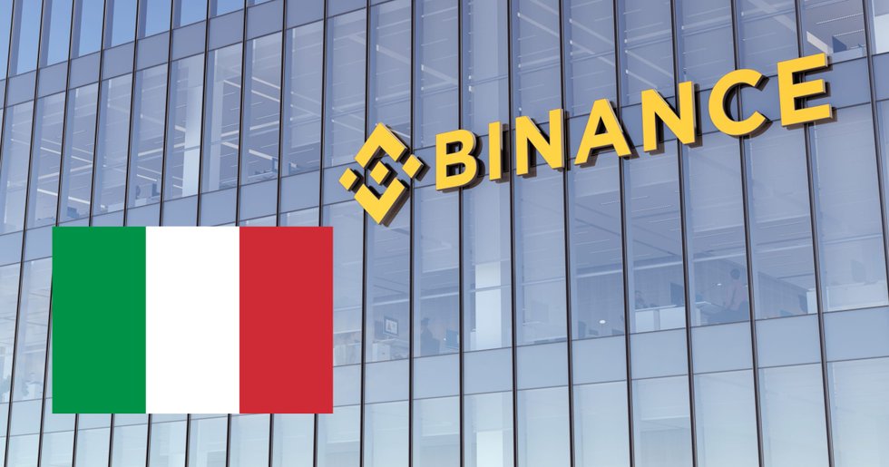 Binance flyttar fram sina positioner i Europa – får kryptolicens även i Italien.