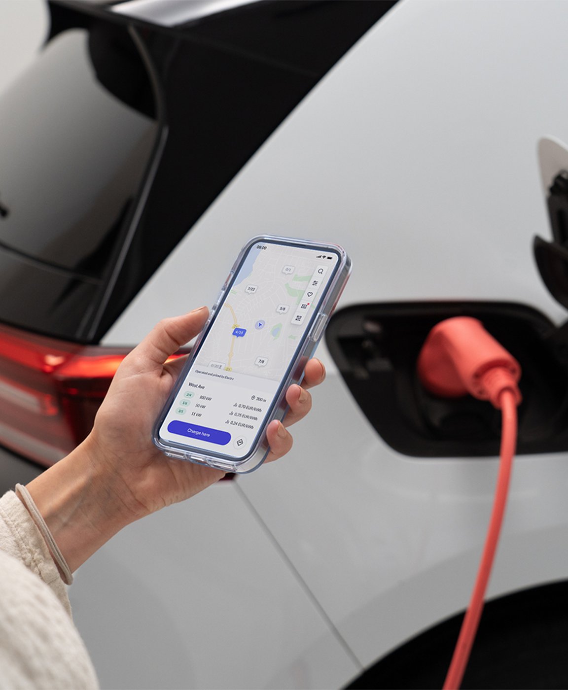 Monta case, Flower - charge point
