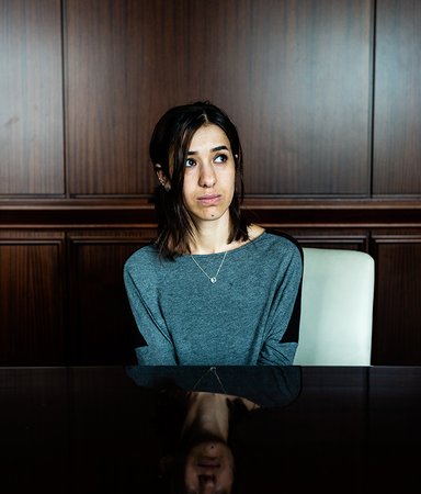 Fredspristagaren Nadia Murad såldes som sexslav till IS – vi har träffat henne