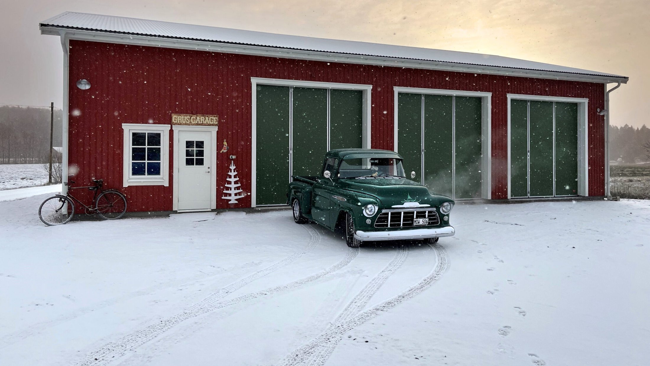 Lantliga maskinhallen