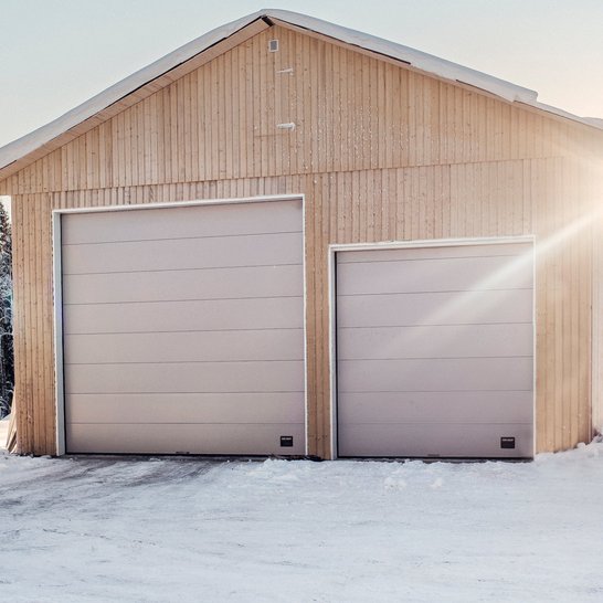 Maskinhall med järnvitriol